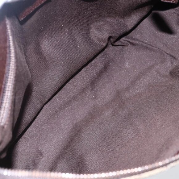 GUCCI GG Canvas Shoulder Bag Beige Silver 114273 Auth - Picture 8 of 16